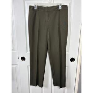Talbots Women's Tan Dress Pants Size 10 Stretch Straight Leg